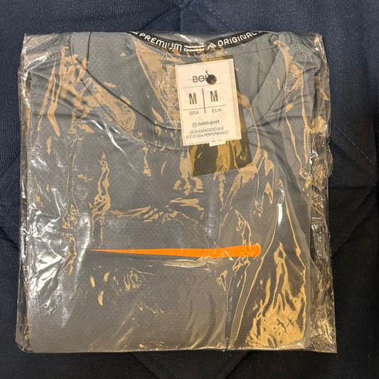 Camiseta Dry manga curta (cinza)